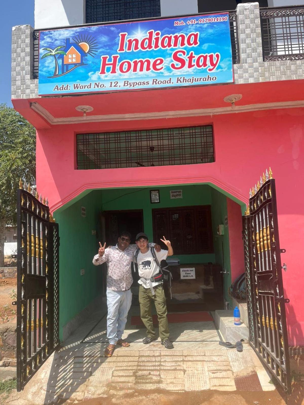 Indiana Home Stay 克久拉霍 外观 照片